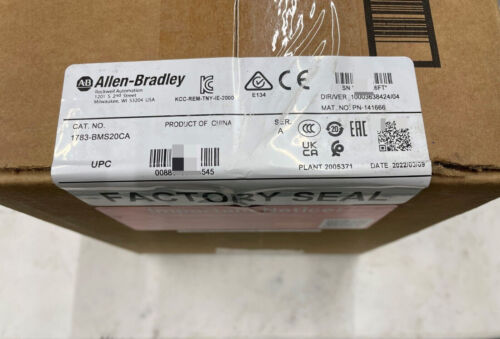 1783-BMS20CA New Allen Bradley Industrial Managed Ethernet Switch